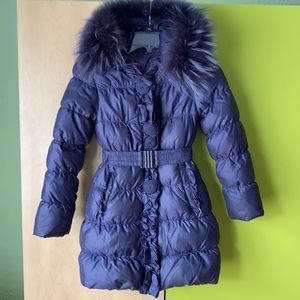 Genuine Fur Down Coat Jacket